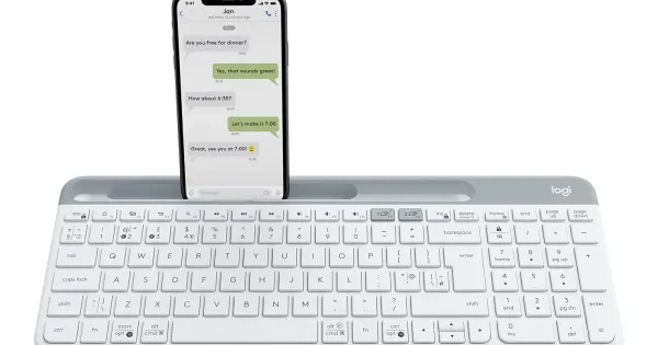 Logitech Wireless Keyboard K580 Slim Multi-Device White |
